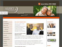 Tablet Screenshot of albiez-hoerakustik.de